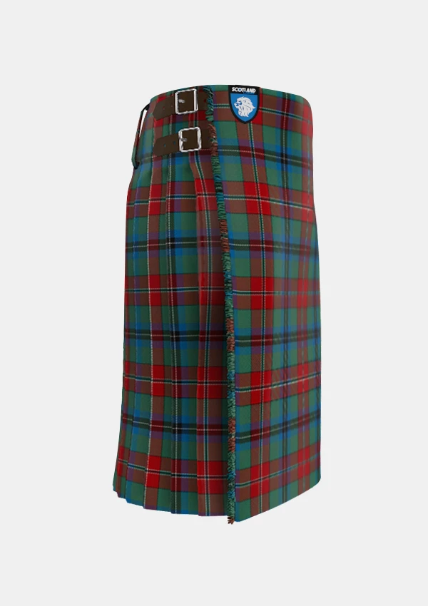 Traditional_Ford___Etal_Tartan_kilt_6193_right_image_with_pleated_design_and_adjustable_buckles_for_men