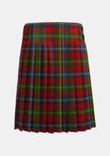 Traditional_Forrester_Foster_Tartan_2384_kilt_back_image_with_pleated_design_and_adjustable_buckles_for_men