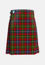 Traditional_Forrester_Foster_Tartan_2384_kilt_front_image_with_pleated_design_and_adjustable_buckles_for_men