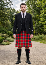 Traditional_Forrester_Modern_Tartan_Kilt_and_Argyle_Jacket_Kilt_Outfit_front_image