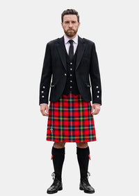 Traditional_Forrester_Modern_Tartan_Kilt_and_Argyle_Jacket_Kilt_Outfits_front_image