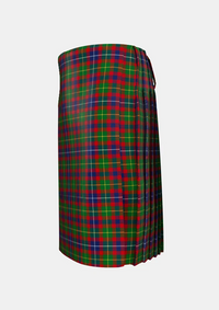 Traditional_Forrester_Tartan_kilt_2386_left_image_with_pleated_design_and_adjustable_buckles_for_men