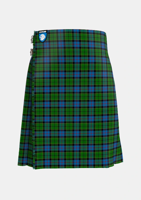 Traditional_Forsyth_1795_Tartan_1122_kilt_front_image_with_pleated_design_and_adjustable_buckles_for_men