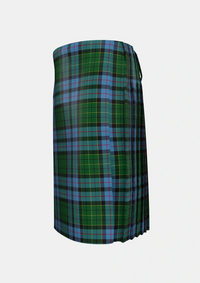 Traditional_Forsyth_2_Tartan_2085_kilt_left_image_with_pleated_design_and_adjustable_buckles_for_men