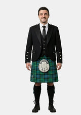 Traditional_Forsyth_tartan_1122_Kilt_and_Argyle_Jacket_Kilt_Outfits_front_image