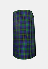 Traditional_Forth_Tartan_2602_kilt_left_image_with_pleated_design_and_adjustable_buckles_for_men