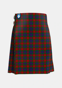 Traditional_Fraser_1800_Tartan_392_kilt_front_image_with_pleated_design_and_adjustable_buckles_for_men