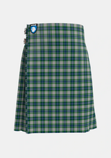 Traditional_Fraser_Arisaid_Tartan_615_kilt_front_image_with_pleated_design_and_adjustable_buckles_for_men