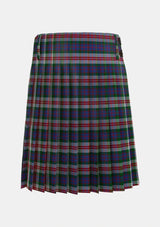 Traditional_Fraser_Red_Dress_Tartan_1427_kilt_back_image_with_pleated_design_and_adjustable_buckles_for_men