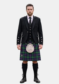 Traditional_Fred_Perry_Tartan_10902_Kilt_and_Argyle_Jacket_Kilt_Outfits_front_image