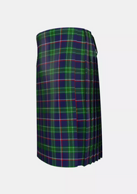 Traditional_Fred_Perry_Tartan_10902_kilt_left_image_with_pleated_design_and_adjustable_buckles_for_men