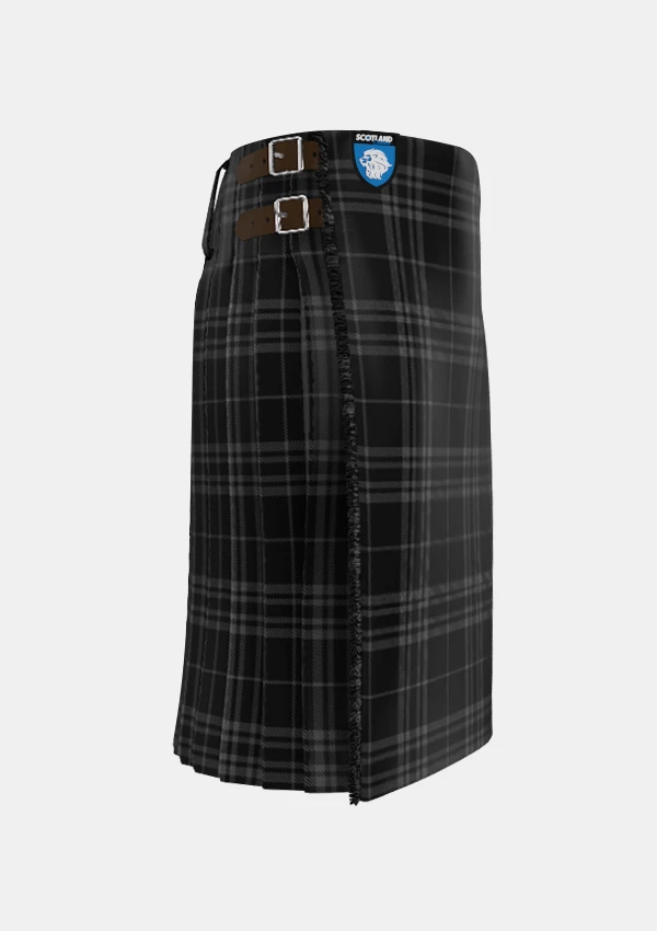 Traditional_Freedom_of_Scotland_Tartan_kilt_5910_right_image_with_pleated_design_and_adjustable_buckles_for_men