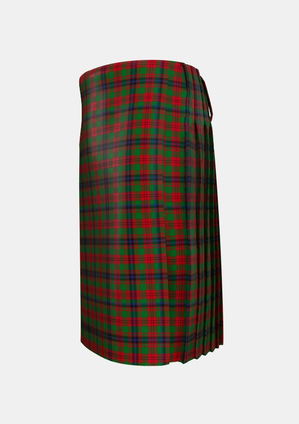 Traditional_Fulton_1999_Tartan_3952_kilt_left_image_with_pleated_design_and_adjustable_buckles_for_men
