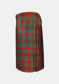 Traditional_Fulton_2_Tartan_2205_kilt_left_image_with_pleated_design_and_adjustable_buckles_for_men