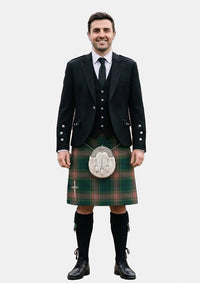Traditional_Gallagher_Ancient_Tartan_4053_Kilt_and_Argyle_Jacket_Kilt_Outfits_front_image
