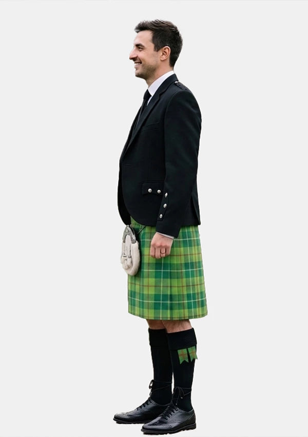 Traditional_Galloway_Hunting_tartan_1467_Kilt_and_Argyle_Jacket_Kilt_Outfits_left_image