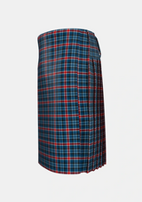 Traditional_Gandy_of_Myrton_Tartan_7564_kilt_left_image_with_pleated_design_and_adjustable_buckles_for_men
