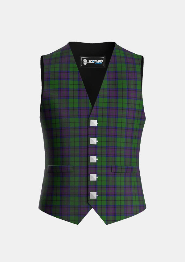 Traditional_Gary_Garry_Personal_Tartan_4189_Waistcoat_front_image