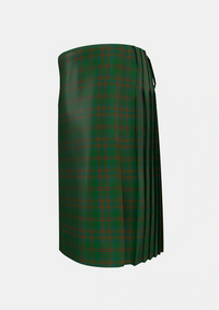 Traditional_Gayre_Bodyguard_Tartan_197_kilt_left_image_with_pleated_design_and_adjustable_buckles_for_men