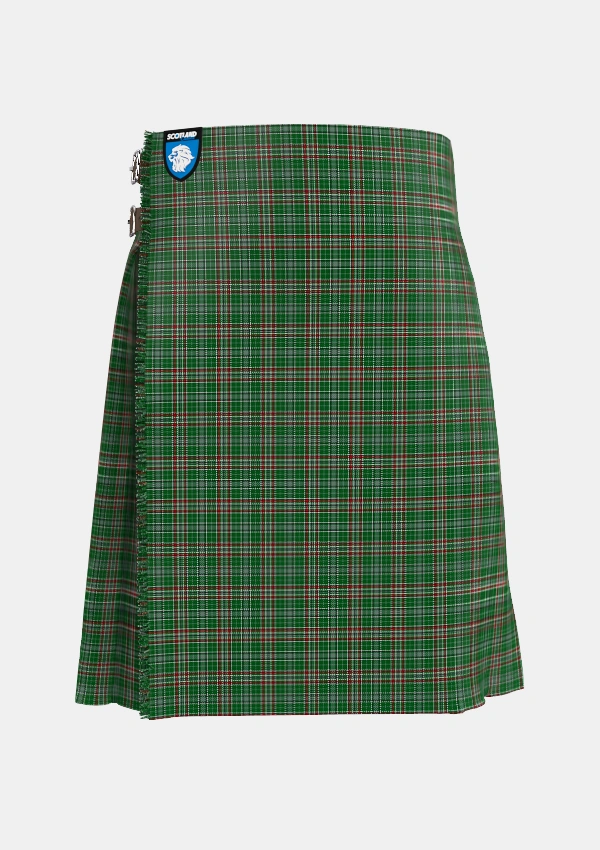 Traditional_Gayre_Dress_Tartan_161_kilt_front_image_with_pleated_design_and_adjustable_buckles_for_men