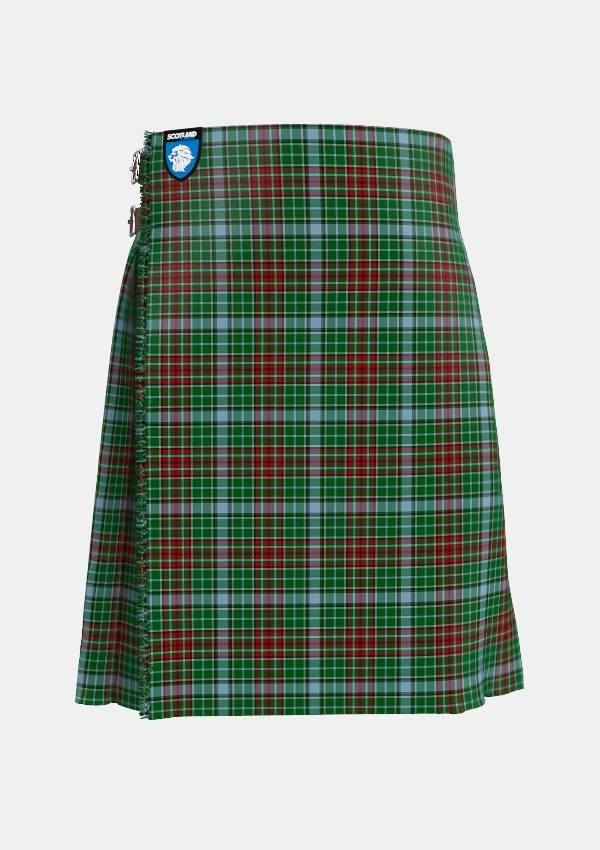 Traditional_Gayre_Tartan_164_kilt_front_image_with_pleated_design_and_adjustable_buckles_for_men