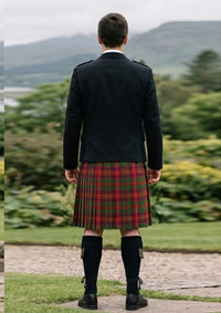 Traditional_Geddes_tartan_4969_Kilt_and_Argyle_Jacket_Kilt_Outfit_back_image