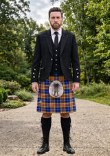 Traditional_German_Tartan_3190_Kilt_and_Argyle_Jacket_Kilt_Outfit_front_image