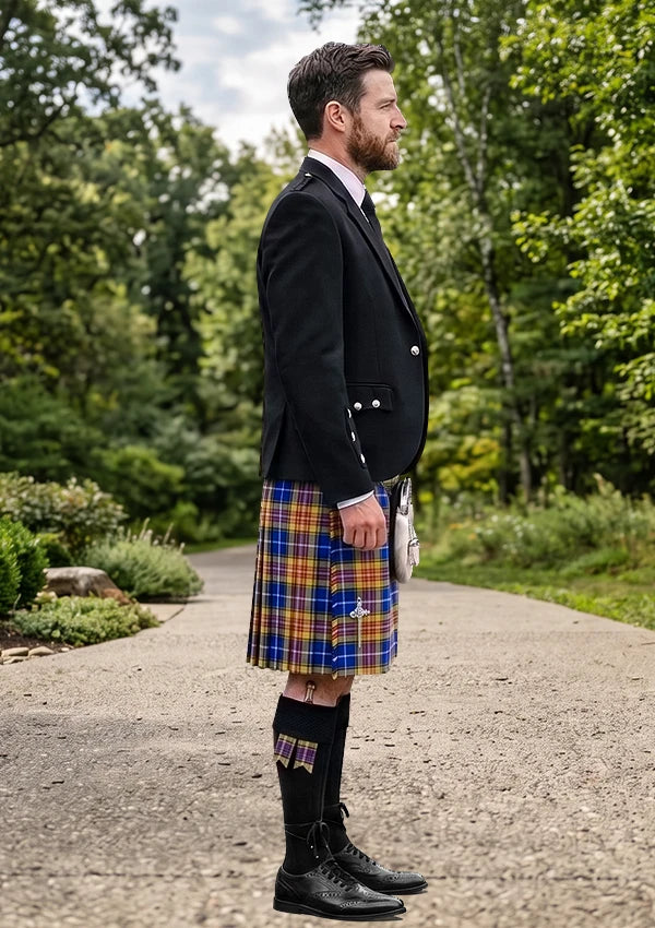 Traditional_German_Tartan_3190_Kilt_and_Argyle_Jacket_Kilt_Outfit_right_image