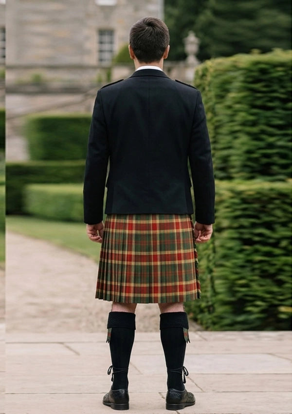 Traditional_Gibson_tartan_2164_Kilt_and_Argyle_Jacket_Kilt_Outfit_back_image