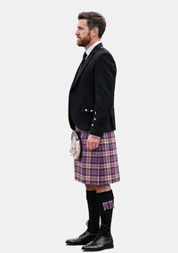 Traditional_Gigha_Lilac_Tartan_7582_Kilt_and_Argyle_Jacket_Kilt_Outfits_left_image