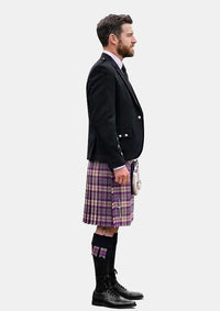 Traditional_Gigha_Lilac_Tartan_7582_Kilt_and_Argyle_Jacket_Kilt_Outfits_right_image