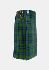 Traditional_Gillies_2_Tartan_309_kilt_right_image_with_pleated_design_and_adjustable_buckles_for_men