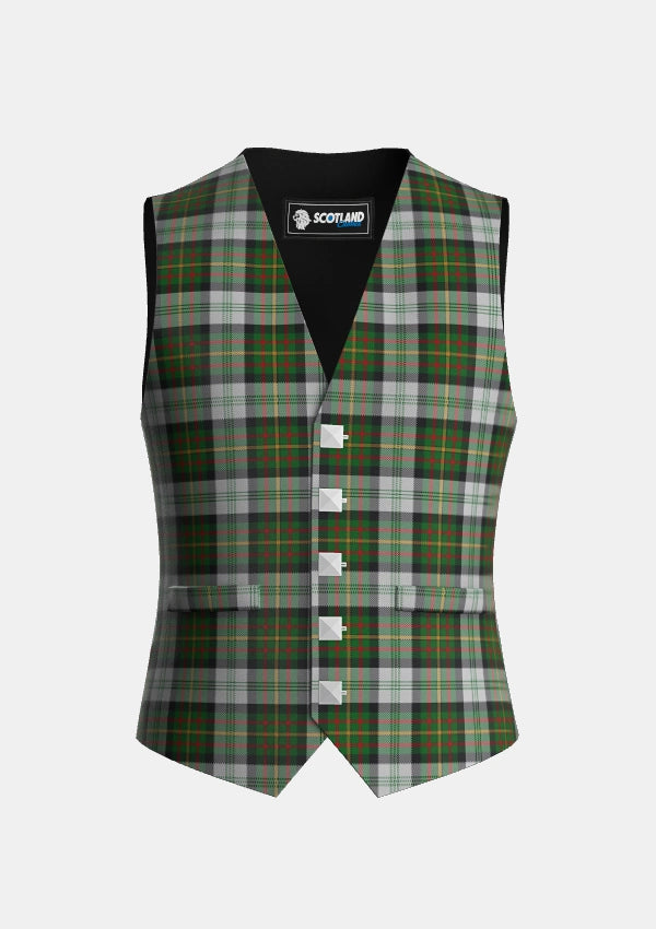 Traditional_Gillies_Dress_Green_Tartan_638_Waistcoat_front_image