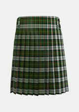 Traditional_Gillies_Dress_Green_Tartan_638_kilt_back_image_with_pleated_design_and_adjustable_buckles_for_men
