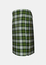 Traditional_Gillies_Dress_Green_Tartan_638_kilt_left_image_with_pleated_design_and_adjustable_buckles_for_men