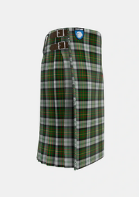 Traditional_Gillies_Dress_Green_Tartan_638_kilt_right_image_with_pleated_design_and_adjustable_buckles_for_men