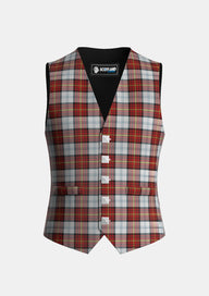 Traditional_Gillies_Red_Dress_Tartan_639_Waistcoat_front_image