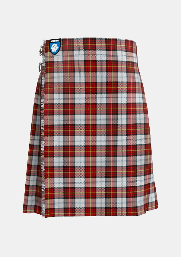 Traditional_Gillies_Red_Dress_Tartan_639_kilt_front_image_with_pleated_design_and_adjustable_buckles_for_men