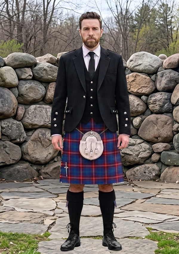 Traditional_Glenn_Tartan_5930_Kilt_and_Argyle_Jacket_Kilt_Outfit_front_image
