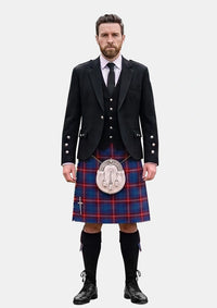 Traditional_Glenn_Tartan_5930_Kilt_and_Argyle_Jacket_Kilt_Outfits_front_image