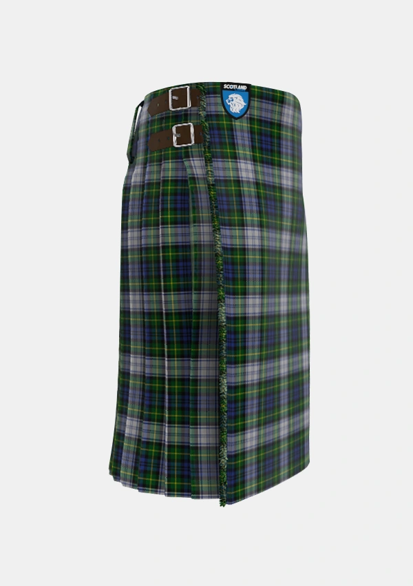 Traditional_Gordon_Dress_1_Tartan_3594_kilt_right_image_with_pleated_design_and_adjustable_buckles_for_men