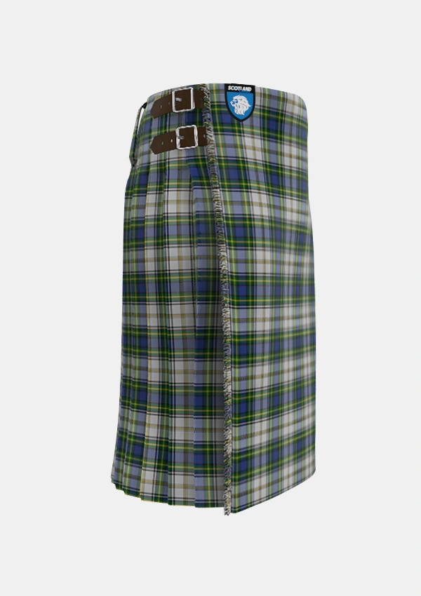 Traditional_Gordon_Dress_4_Tartan_347_kilt_right_image_with_pleated_design_and_adjustable_buckles_for_men