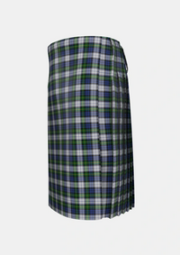 Traditional_Gordon_Dress_Original_Tartan_1782_kilt_left_image_with_pleated_design_and_adjustable_buckles_for_men