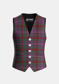 Traditional_Gordon_Red_Tartan_652_Waistcoat_front_image