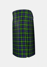 Traditional_Gordon_of_Esselmont_Tartan_215_kilt_left_image_with_pleated_design_and_adjustable_buckles_for_men
