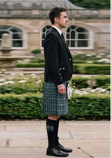 Traditional_Gorman_Blue_Tartan_10390_Kilt_and_Argyle_Jacket_Kilt_Outfit_right_image
