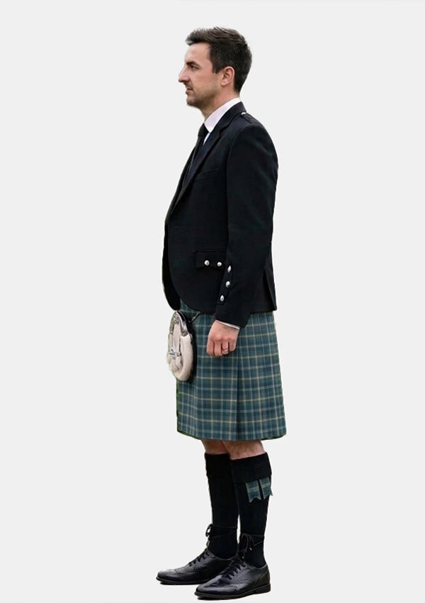Traditional_Gorman_Blue_Tartan_10390_Kilt_and_Argyle_Jacket_Kilt_Outfits_left_image