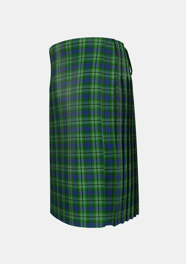 Traditional_Graden_Personal_Tartan_5081_kilt_left_image_with_pleated_design_and_adjustable_buckles_for_men