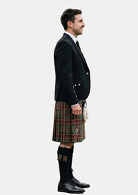 Traditional_Graham_of_Menteith_tartan_Kilt_and_Argyle_Jacket_Kilt_Outfits_right_image