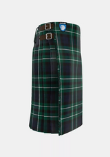 Traditional_Graham_of_Montrose_Modern_Tartan_kilt_right_image_with_pleated_design_and_adjustable_buckles_for_men